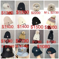 Moncler 冷帽 /棒球帽 🧢/ 漁夫帽 SIZE S M 💰1080 -2730