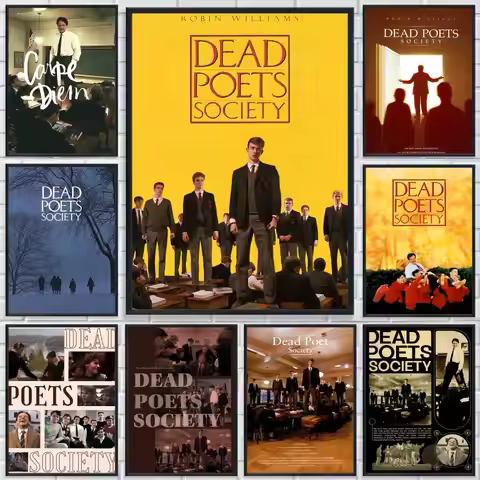 classic movie Dead Poets Society Poster HD Waterproof Self-Adhesive Wall Art - Versatile Decor for A