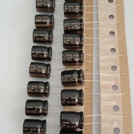 (แพ็ค10ตัว) C 100UF 63V คาปาซิเตอร์ ELNAสีดำ 105C ขนาด10x16mm แท้-ใหม่ค่าความจุเต็ม100% ตัวเก็บประจุ