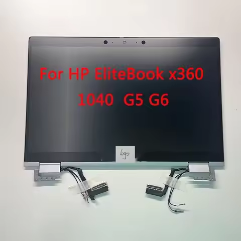 For HP Elitebook X360 1040 G5 G6 Touch LCD Screen Replacement Assembly With Frame L42962-001 L42311-