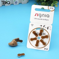 Hearing aid battery S312 PR41 Signia Made in Germany Pack of 6