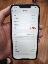 【販售中古機】Iphone 13 pro 128G 健康度89%