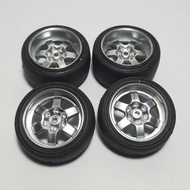 TAMIYA MINI 4WD LOOSE BEAR HAWK RS USED WHEELS
