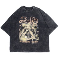 Patternmerch "buffy the vampire slayer" Oversize T-shirt | Washed tee | Vintage T-shirt