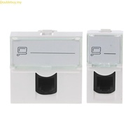Doublebuy CAT6  Module Information Socket RJ45 8P8C Connector Adapter Keystone Jack Standard Wall Pl