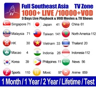 【Ready Stock】 【health】 1  Year Flyshark IPTV Subscription 1000+ Live Vod for Android TV Box Phone Malaysia Sports World