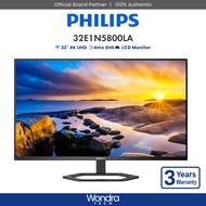 [FAST SHIP] Philips 32E1N5800LA | 32" 4K UHD | VA | 4ms GtG | LCD Monitor