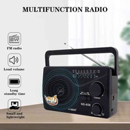 NSS Portable Radio Speaker FM/AM/SW 4band   HI-FI Super Sound Electric Radio AC DC Operated NS-658