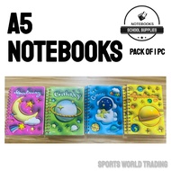 Spiral Notebooks 60 Sheets and 80 Sheets Binder Aesthetic For Highschool School