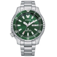 Citizen Promaster NY0131-81X นาฬิกาผู้ชายสแตนเลสหน้าปัดสีเขียวอัตโนมัติสำหรับผู้ชาย