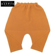 Issey Miyake FUWA 網眼褶皺束腰褲，女款，成色極佳，橙色，MI53JF653