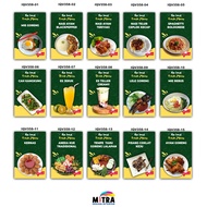 Wall decoration Cafe Poster home decoration dining Cafe Gaul Cafe Menu custom Cafe Display