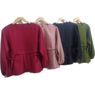 ATASAN WANITA JIHAN  / BLUS / BLOUSE / ATASAN KEKINIAN / ATASAN TERBARU 2021 / ATASAN WANITA MURAH /