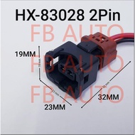 HX-83028 2pin Proton Wira throttle body & Perodua Kancil auto gearbox socket connector