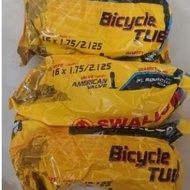 Bicycle inner tube 16 x 1.75 - 2.125 AV swallow