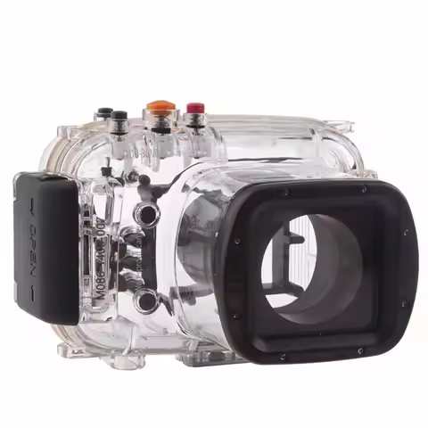 Underwater Camera Housing Waterproof Case 40m/130ft for Nikon J1 Fit 10-30mm lens