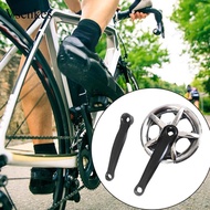 [Vsenkes] Bicycle Crankset, 152 Mm, Heavy-duty Metal, Installable, Adjustable Crank Arm, Replacement