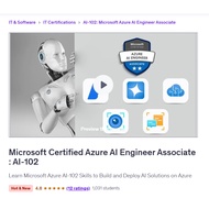AI Engineer Video Course-Microsoft Certified Azure AI Engineer Associate : AI-102 | Learn AI Enginee