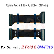 Spin Axis Flex For Samsung Galaxy Z Fold 2 3 4 5 F900 F916 F926 F936 F946 LCD Connector Rotary Shaft