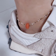 鹿鳴原創天然駱駝骨闢邪腳鏈 客製禮物 可改手鏈