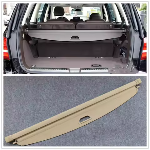 Car Rear Trunk Cargo Cover For Mercedes-Benz GL Class X164 GL350 GL400 GL450 GL550 2006-2012