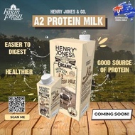 Farm Fresh Henry Jones Australian Organic A2 Protein Milk (200ml) UHT Susu