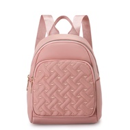 CLINATA WOMEN'S BACKPACK BAG WORK SCHOOL WATERPROOF TA777P3 BACKPACK KOREA FASHION BATAM RECENT PINK
