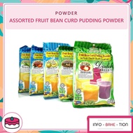 Happy Grass Fruit Bean Curd Pudding Powder Serbuk Dadih 360g (Chocolate/ Strawberry/ Honey Melon/ Pa