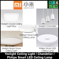 [Set] Xiaomi Yeelight Smart LED Ceiling Lamp | Philips LED Bright Moon Ceiling Light / Chandelier