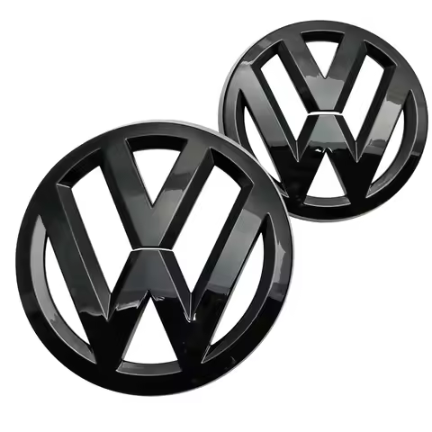 for Volkswagen VW Badge Golf Mk5/Golf Mk6/Golf Mk7/Golf Mk7.5/Golf Mk8 2Pakc front and back
