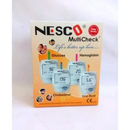 Alat Cek up Tes Gula Darah asam Urat Kolesterol Nesco 3in1 Gcu strip