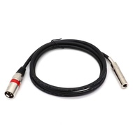 SiYear 6.35 mm 1/4" Female to XLR Male Adapter Cable,Quarter inch TS/TRS to XLR 3 Pin Interconnect C