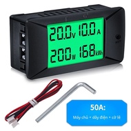 Thiết Bị Kiểm Tra Năng Lượng Đa Năng Peacefair PZEM-025 DC Digital Voltmeter Ammeter 0~300A/300V Thé