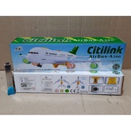 A380-200ck - Citylink Airbus Aircraft Toys With Lights And Sounds