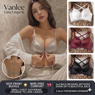 Sexy Front Buckle Thickened Small Breasts Gathered Look Big Underwear Ladies Wireless Adjustable Bea