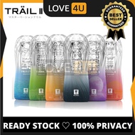 LOVE4U GALAKU 100% ORIGINAL JAPAN GALAKU TRAIL II Transparent Masturbation Cup Fake Pussy Anal Sex A