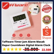 Taffware Timer Kitchen Cooking Alarm Clock Countdown Digital Alarm Clock