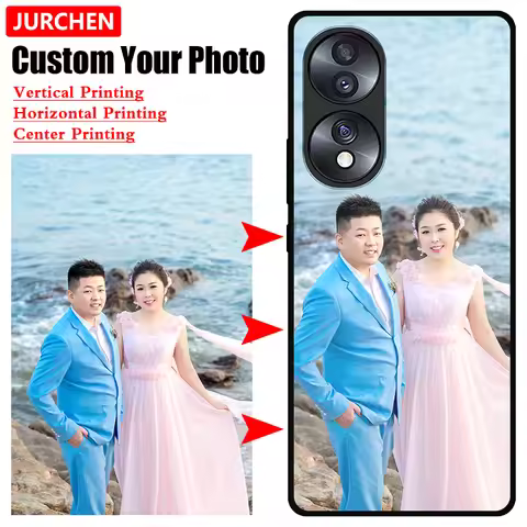 JURCHEN Custom Photo Cases For Huawei P40 P20 P30 Mate P 20 40 E Lite Pro Plus 5G DIY Images Name Si