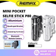 REMAX P80 Tripod For Phone Selfie Stick Mini Monopod Stand Portable Mini Tripod