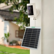 Solar Panel for Security Cameras Solar Charger for Eufy Doorbell 5w Weather-resistant Solar Charging