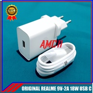 Realme Narzo 50A Prime Charger ORIGINAL 100% Fast Charging 18W Type C
