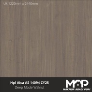 Hpl Aica AS 14094 CY25 ( Deep Mode Walnut )