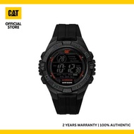 Caterpillar DIGIMAX OC-167-21-148 DIGITAL BLACK RED DIAL BLACK PU STRAP MEN WATCH