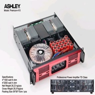 Power Premium415 Ashley 4 Channel class TD original 4 X 1500 8ohm