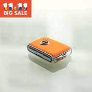 【High quality】 Genuine Leather Car Key Case Modified Car Key Protective Cover Car Key Shell Volvo Ca