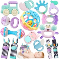 Baby Rattles 0-6 Months: Baby Toys Rattles for Babies 6-12 Months Infant Toys 0-3 Months Newborn Toy