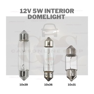 COS Festoon Halogen Dome Light 10x39mm 10x36mm 10x31mm Bulb C5W Car Auto Peanut bulb Interior Lamp