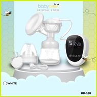 ❧ ♟ ✸ Babybee Rechargeable Automatic Breast Pump BB188 Portable and Compact with USB Port