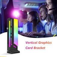 Doublebuy Coolmoon Colorful ARGB Graphics Card Support Frame Vertical GPU Bracket 5V 3Pin