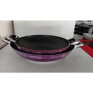 Aluminum Double Handle Non Stick Wok 双耳免油鼎锅 36cm , 42cm